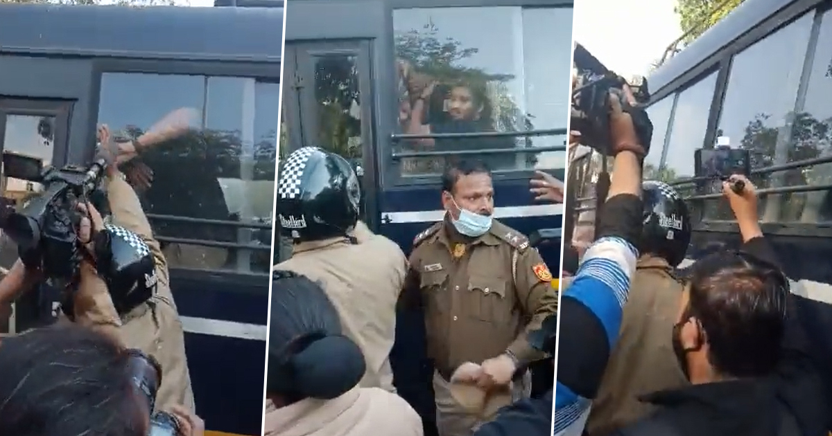 Hijab row: Delhi police detain AISA workers protesting dress code in Karnataka schools